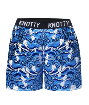 Water Sign Loose Boxer with Pockets